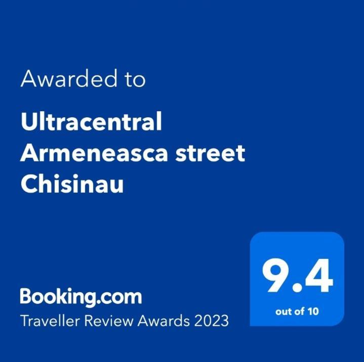 Ultracentral Armeneasca Street Chisinau Eksteriør bilde